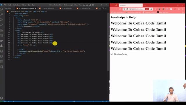 #1 JavaScript Full Course in Tamil  | JavaScript in Tamil | JavaScript Introduction Basics