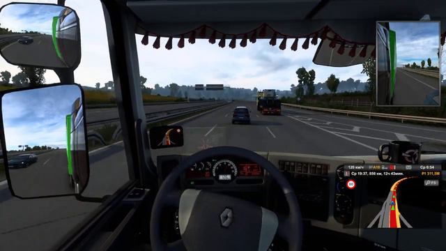 Euro Truck Simulator 2 поездка в Берн