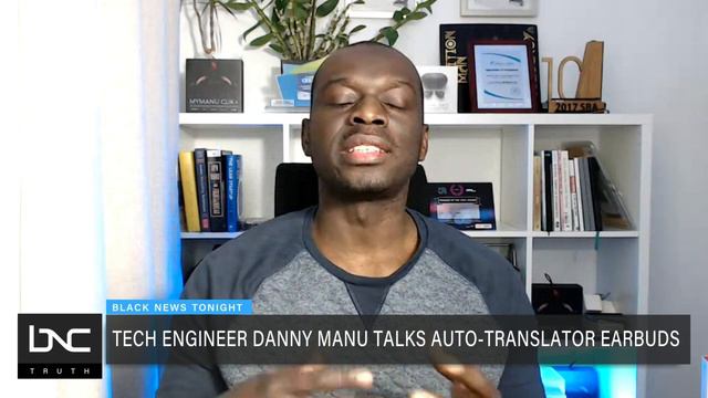 Tech Engineer Danny Manu Discusses Auto-Translator Earbuds смотреть онлайн