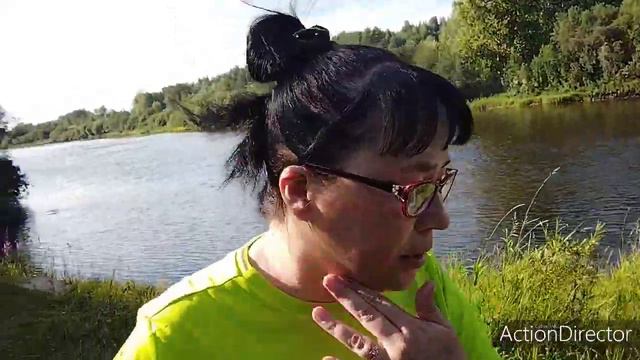 Влог | Отдыхаем на речке, купаемся и кайфуем