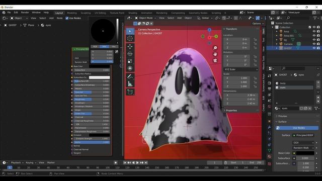 Уроки Blender для начинающих. Ворс и мех. Система частиц. смотреть онлайн