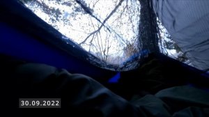 Одиночный сплав на SUP по Берди от села Суенга до поселка Маслянино осенью 2022г.