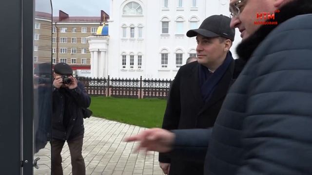В Краснослободске Глава Мордовии осмотрел объекты строительства и благоустройства.