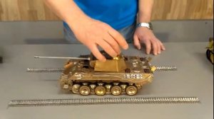 Макет танка  из металла. Принимаем заказы. Scale model tank Panther Ausf A. Full metal. Scale1\22.
