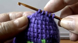 Тапочки тунисским крючком с лилиями. МК вязания тапочек крючком. Часть 2.