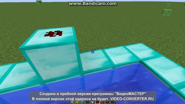 Как сделать батут в minecraft. #2 смотреть онлайн