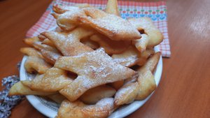 Вергуны. Вкусная выпечка к чаю.