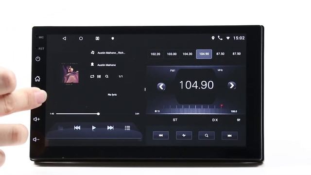 A7 7inch 7168A7  1din2din1+16/2+32  Adjustable Car Stereo Radio Android 9 1 1080P Car Radio Player