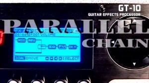 BOSS GT-10 GUITAR FX (1/7) INTRODUCTION