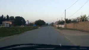 Город Ширван осенью