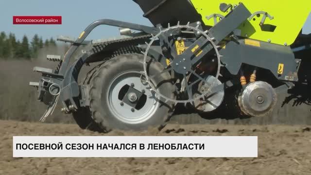 Посевной сезон начался в Ленобласти