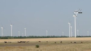 Ветроэлектростанции.