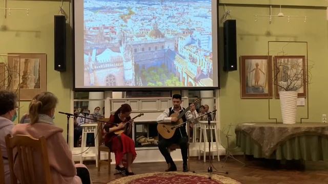 В. Козлов. Пьеса в стиле фламенко. Исп. Прокофьева Светлана (Домра) и Дориэль Журавлёв (гитара). смотреть онлайн