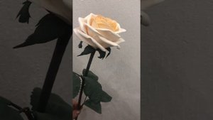 Роза из фоамирана 1мм