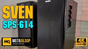 SVEN SPS-614 обзор. Полочная акустика 2.0 с беспроводным и проводным подключением