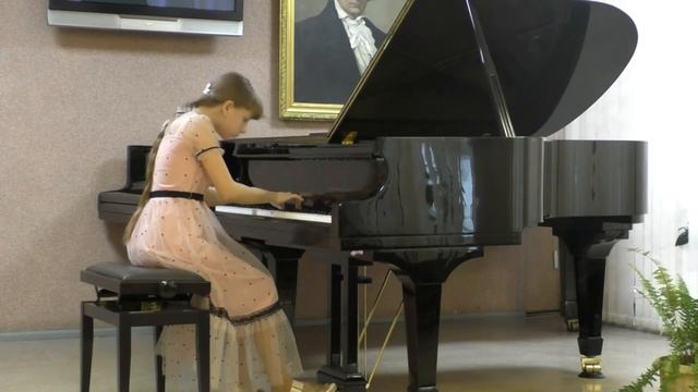 Адамова Евгения 12 лет - преп. Т.Н. Рябихина ДМШ № 2 г. Новосибирск смотреть онлайн