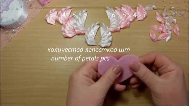 Сердечко из атласных лент, магнит сувенир ❤ 2020 ❤ diy heart from satin ribbons смотреть онлайн