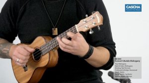 Cascha Mahogany Concert Ukulele HH 2035 - Sound Demo