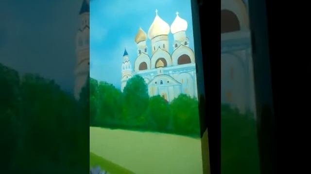 Роспись стен элитного коридора в Киеве от Роза Алмазян и Вагаршак Хачатрян
