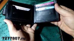Кошелёк ручной работы для автомобилистов.