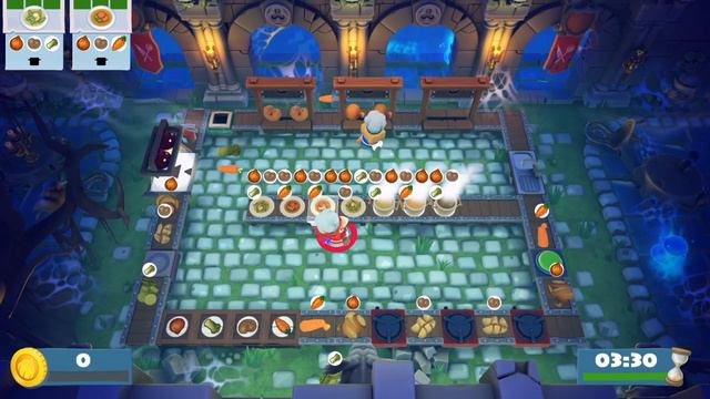 Overcooked! 2 - Night of the Hangry Horde 1-1 4 stars 2 players