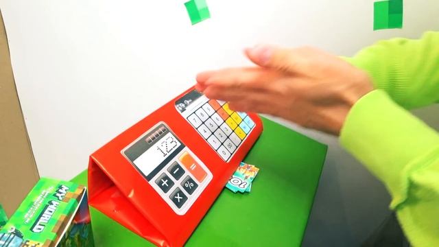 ЛЕГО Майнкрафт Остров сокровищ в магазине ИЗ КАРТОНА, который купил Матти у себя дома LEGO Minecraf смотреть онлайн