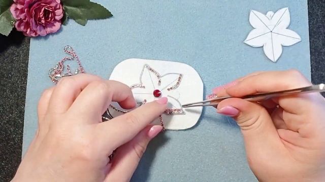 Брошь Цветок. Как вышить брошь цветок .Как вышить брошь цветок . Украшения ручной работы.