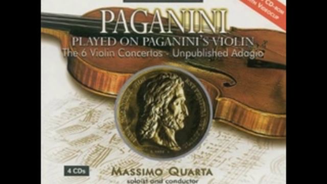 Paganini - the 6 violin concertos - unpublished adagio 1-4