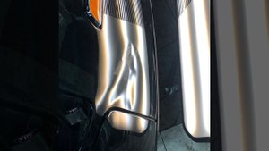 Удаление вмятины без покраски