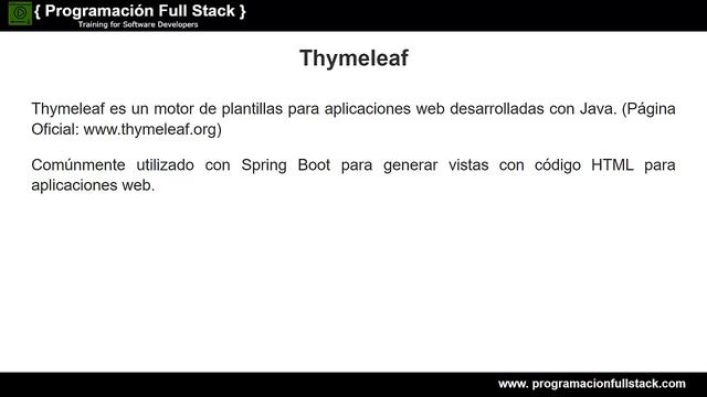 Que es Thymeleaf смотреть онлайн