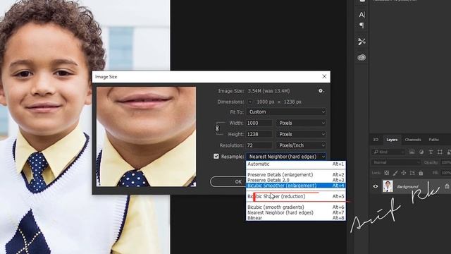 How to Resize the Image Without Losing Image Quality in Adobe Photoshop смотреть онлайн