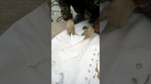 Вот ка можна клеить лодки из ПВХ
