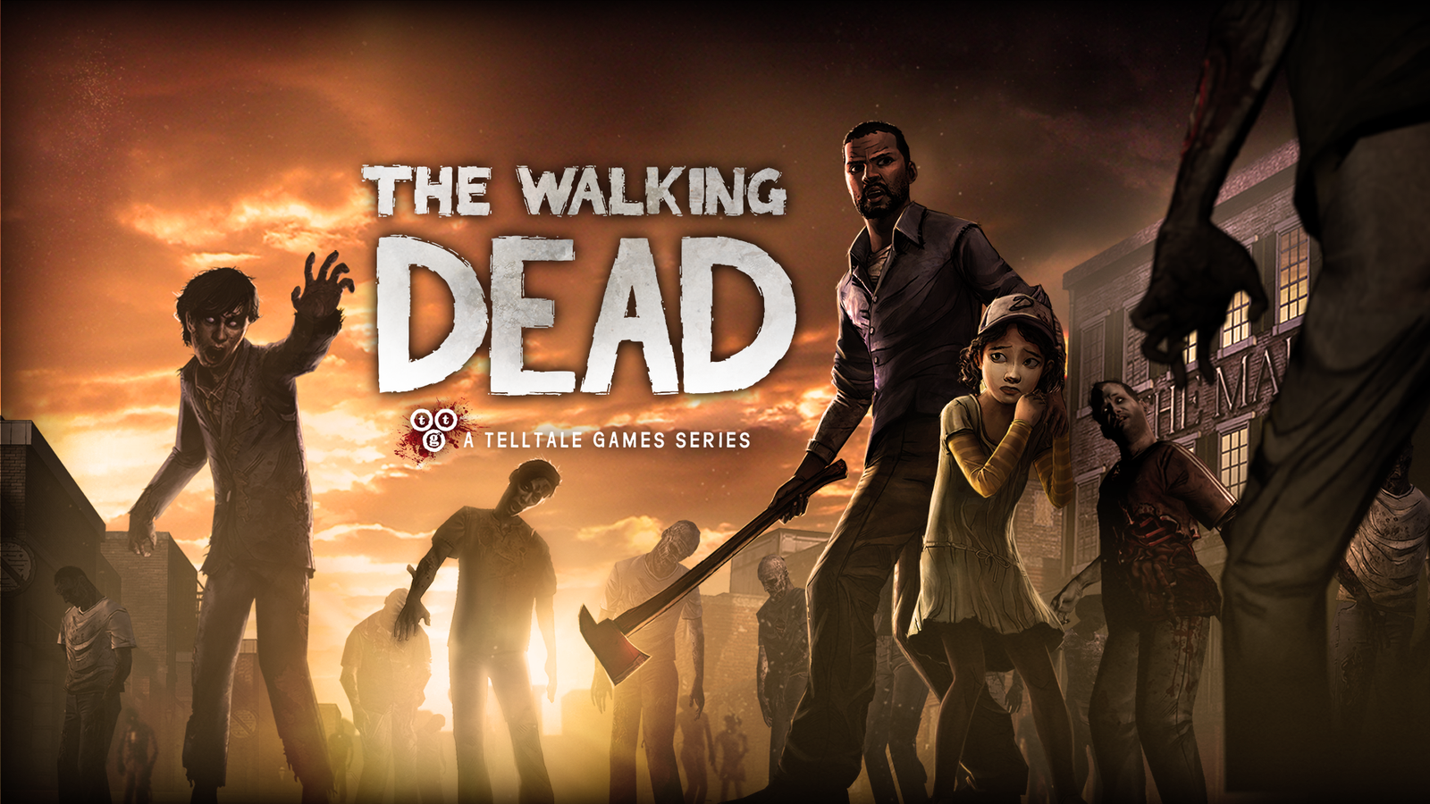 TWD игра Постер. The Walking Dead the game Final Постер.