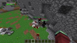 АТАКА ЗОМБИ В МАЙНКРАФТЕ #3 100.lvl РЫЦАРЬ В БРОНЕ СКЕЛЕТА АДА ПРОТИВ 8 ЗОМБИ 17.lvl КТО ВЫИГРАЕТ?