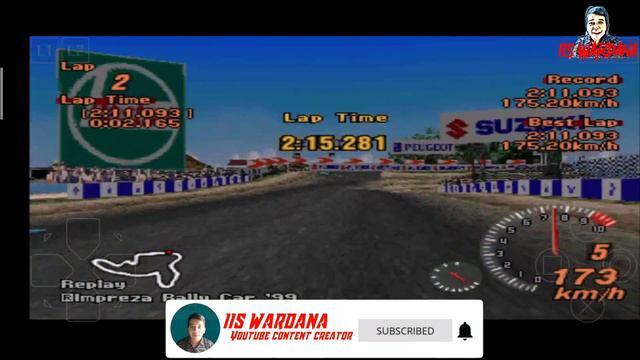 SUBARU IMPREZA RALLY 99 TEST DRIVE TRIAL TIME !!! смотреть онлайн