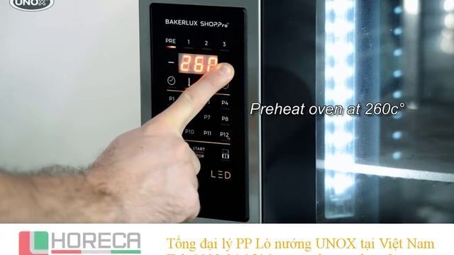 Lò nướng bánh Unox XEFT 04HS ELDV Lò nướng bánh trung thu смотреть онлайн