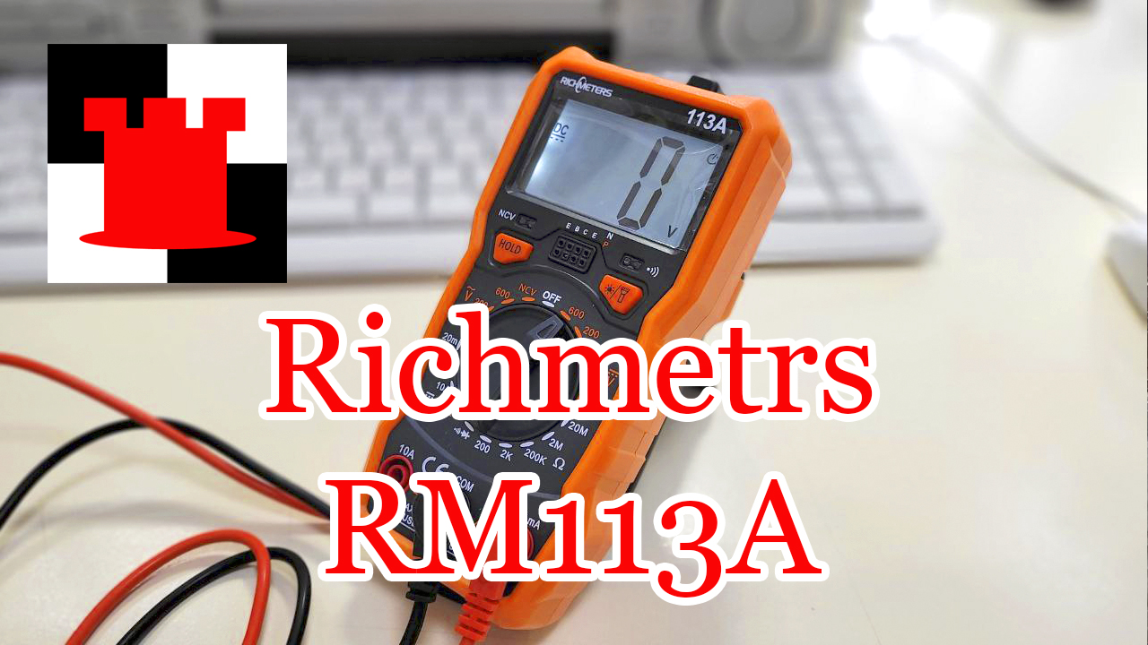 Мультиметр Richmetrs RM113A - незаменимый помощник любителя электроники