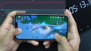 iPhone 13 Genshin Impact Gameplay High 60 FPS | Phone Gaming