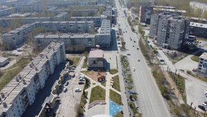 Ачинск. ЮВР-50 с высоты птичьего полёта.
