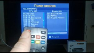 cadena 1651SB обзор приставки DVB-T2