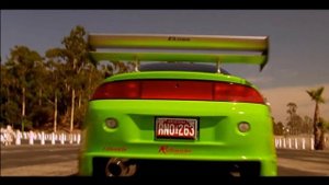 Все автомобили киносаги Форсаж Часть 1