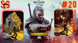 ВЕДЬМАК 3: ДИКАЯ ОХОТА ⫸ СТРИМ (#20) ⫸ Играю Впервые! ⫸ The witcher 3: wild hunt (v4.04)