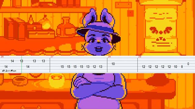 Undertale OST: Shop Theme Guitar Tab смотреть онлайн