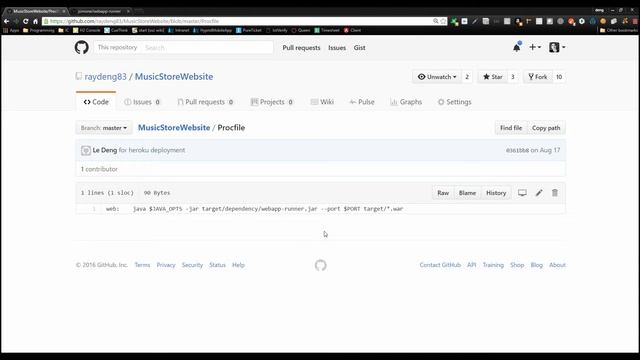 Deploy Spring MVC to Heroku смотреть онлайн