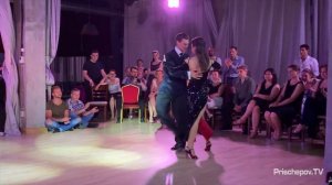 Maxim Akhmetzhanov & Ekaterina Kuznitsina выступлание в Планетанго, 3 танец.mp4
