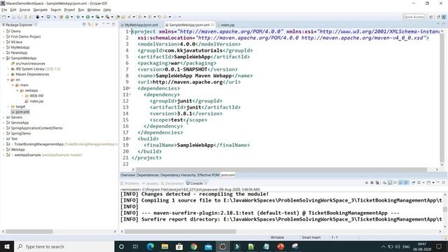 How to Fix missing src/main/java & src/test/java folders in Eclipse Maven web Project ? || maven смотреть онлайн