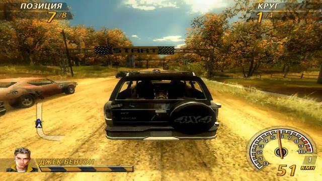 бешеные гонки по городу | Прохождение FlatOut2# 6 смотреть онлайн