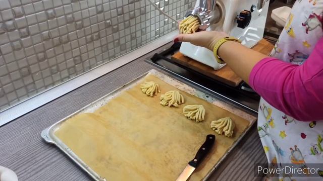 Песочное печенье Хризантемы или 