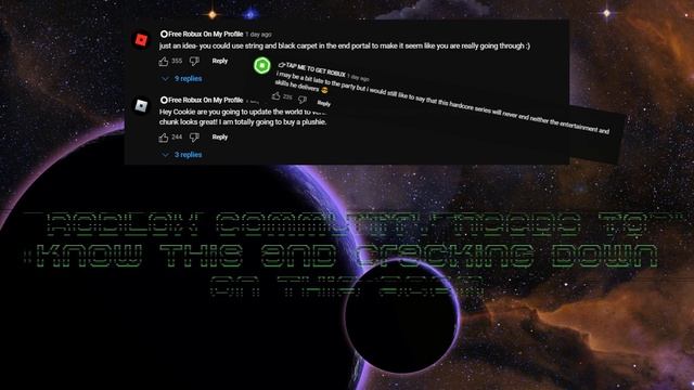 Roblox, Remove these Free Robux Comment Bots IMMEDIATELY! [20] смотреть онлайн