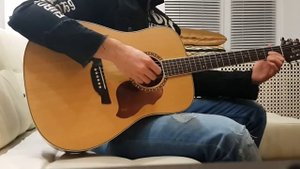 Опробовал новую гитару - Crafter D7